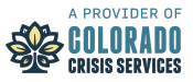 A Provider of Colorado Crisis Services logo